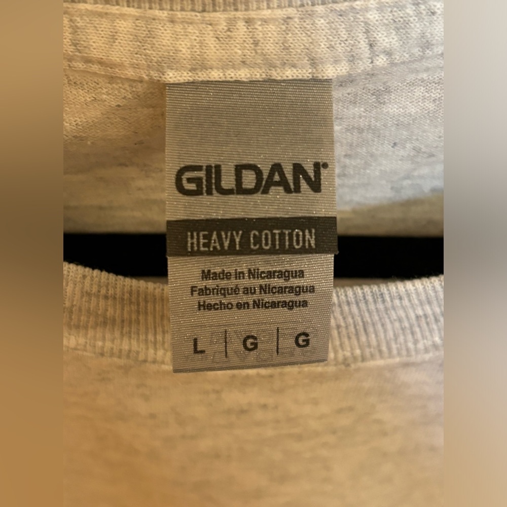 Large Grey Unisex Tshirt - Picture 3 of 3